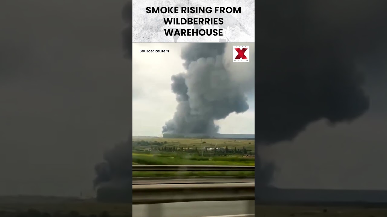 Wildberries Warehouse Fire Triggers Large-Scale Emergency | NewsX World