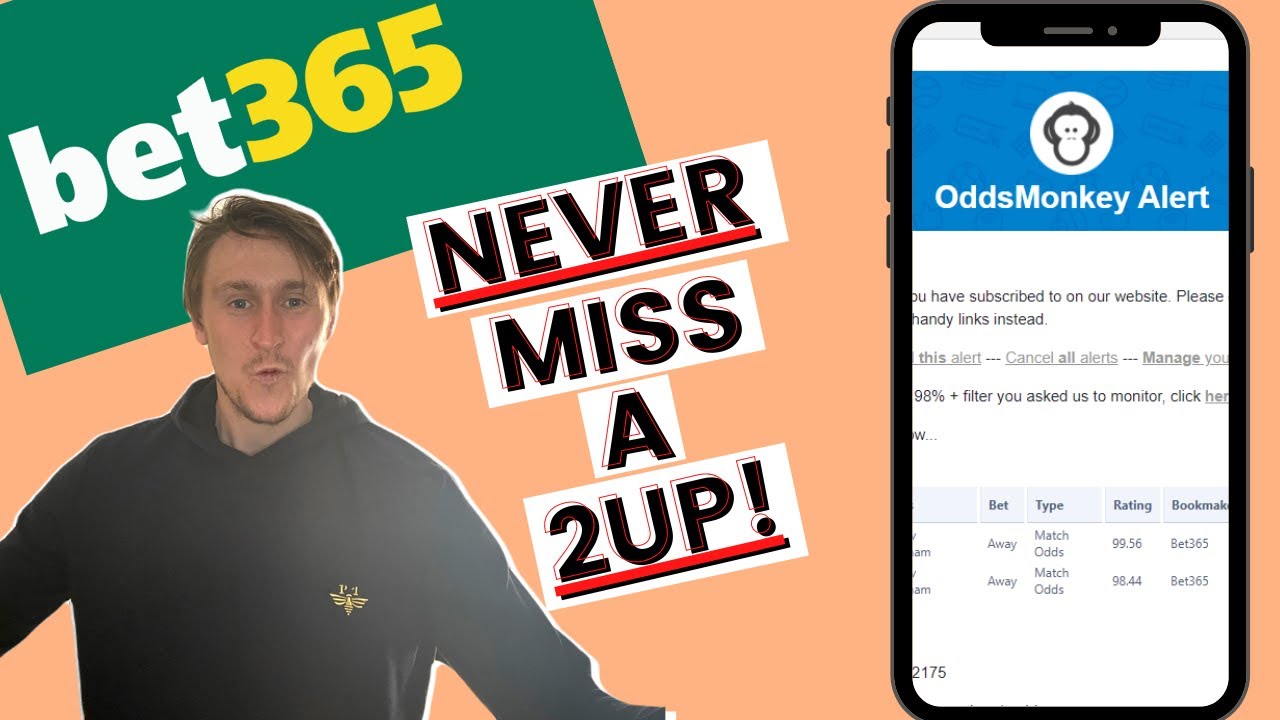 Bet 365 2up Offer Matched Betting (How To Get INSTANT 2up Alerts)