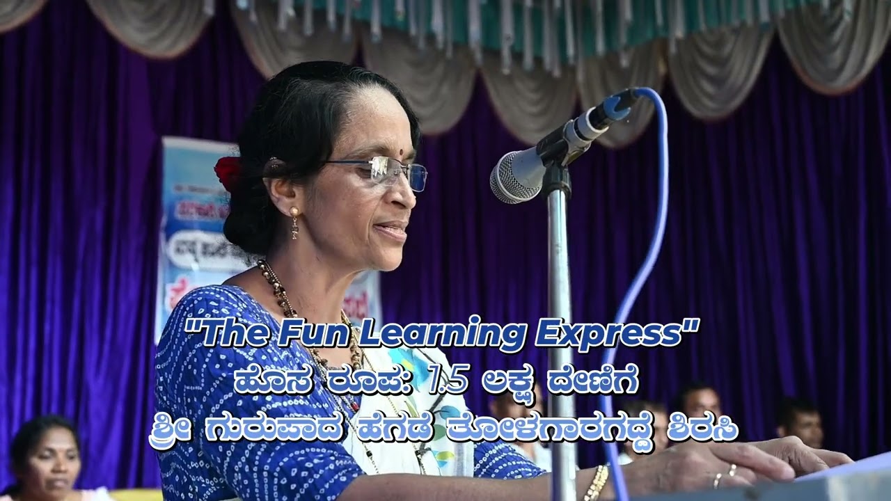 The Learning Express:Transforming Classroom at GHPS Boppanalli 