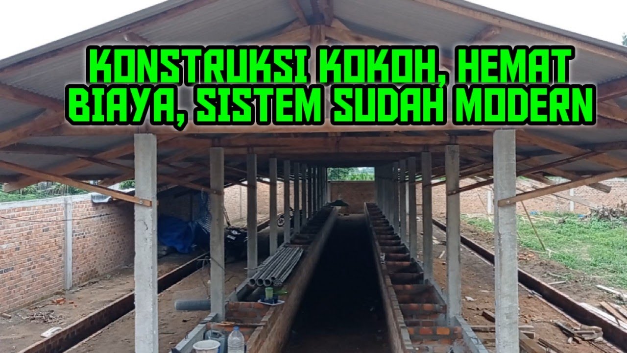 SEKALI PUTAR SAPI MINUM SEMUA, Detail Kandang Kapasitas 52 ekor