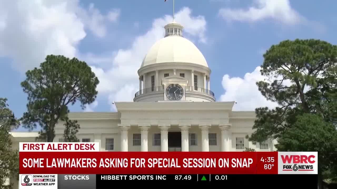 Some Alabama lawmakers asking for special session on SNAP