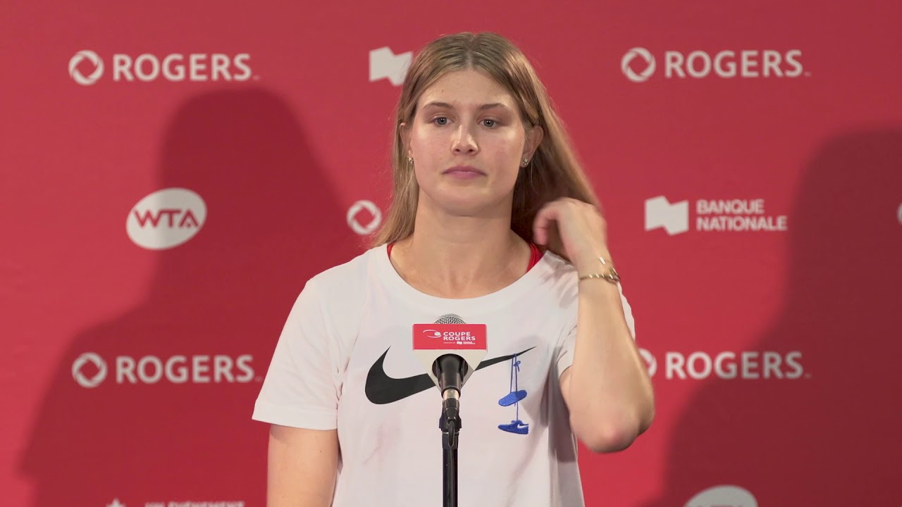 Coupe Rogers 2018 - Entrevue Eugenie Bouchard - 6 août 2018