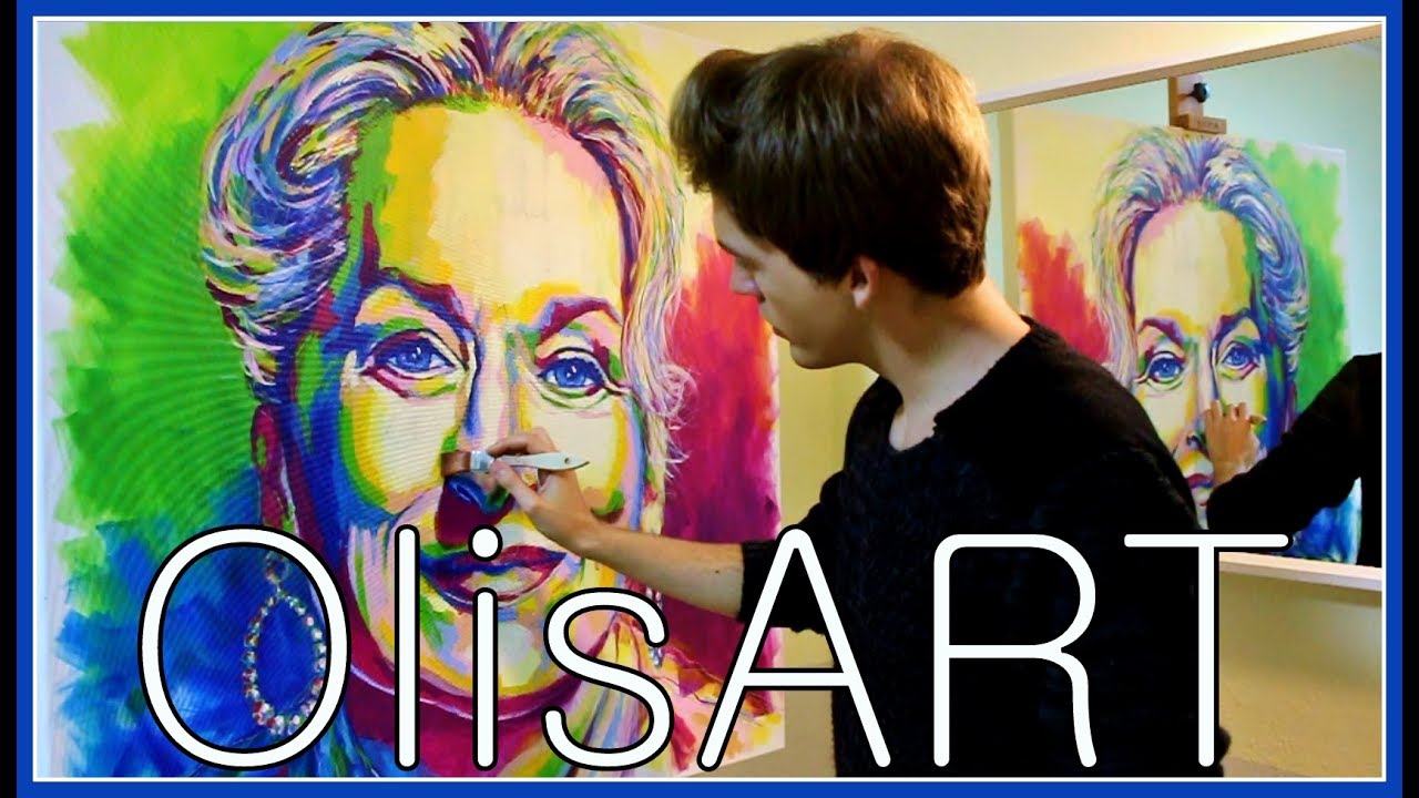 Meryl Streep Portrait | OlisART