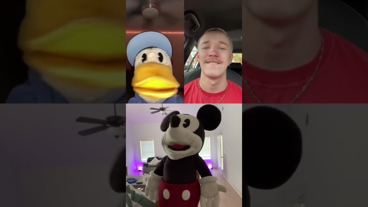Try not to miss the phone challenge with SUS DONALD DUCK #shorts