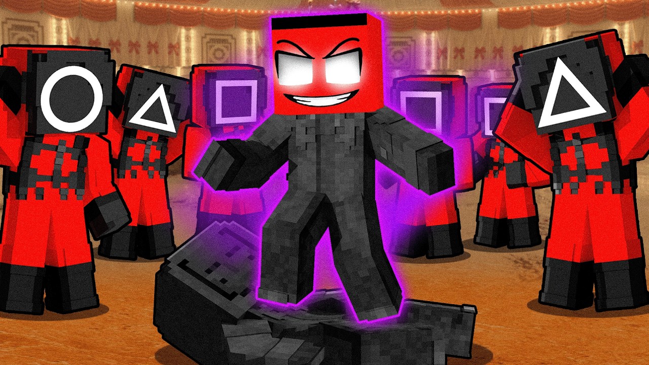SAMET PARLAK vs SQUID GAME !! 👧🏻🚦 - Minecraft