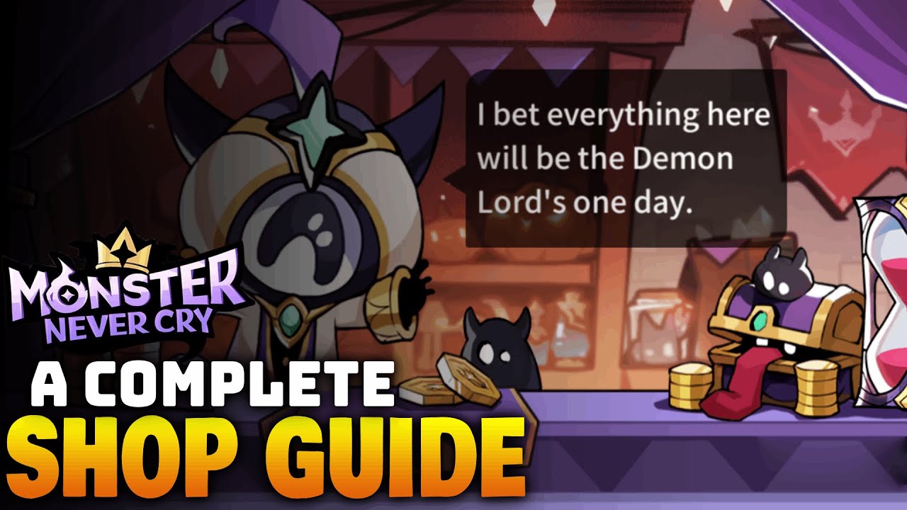 TOP ITEMS TO BUY FROM EACH SHOP! 👾 | Monster Never Cry