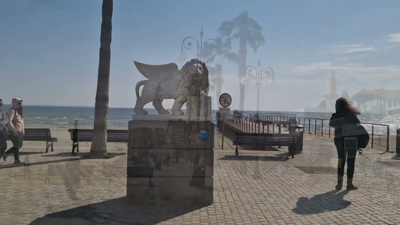 💙La pas prin Larnaca, Cipru 💙Vacanța în Cipru partea 3.#larnaca #ciprus #travelvlog 