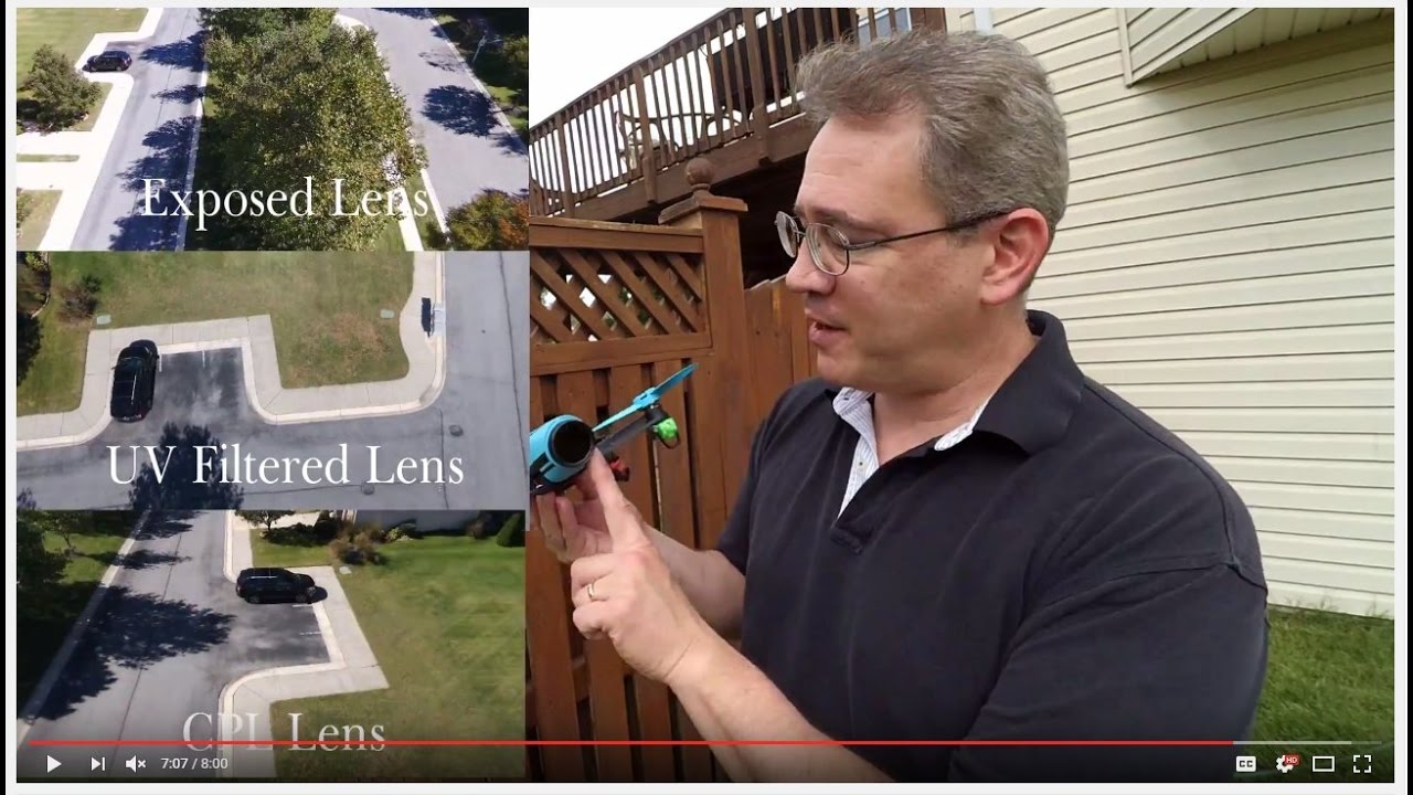 UV Lens on Drone.  Does it Work?