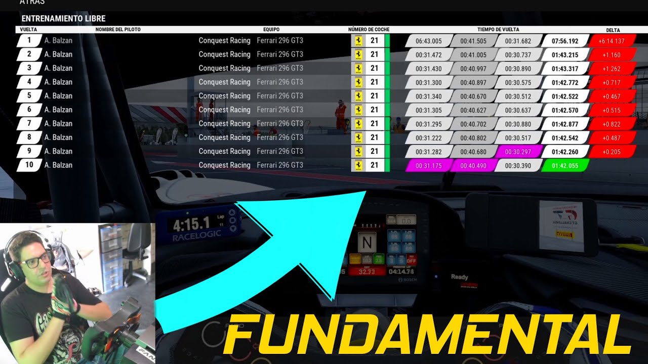 Lo que casi nunca tenemos en cuenta | Entrenamiento simracing parte 2