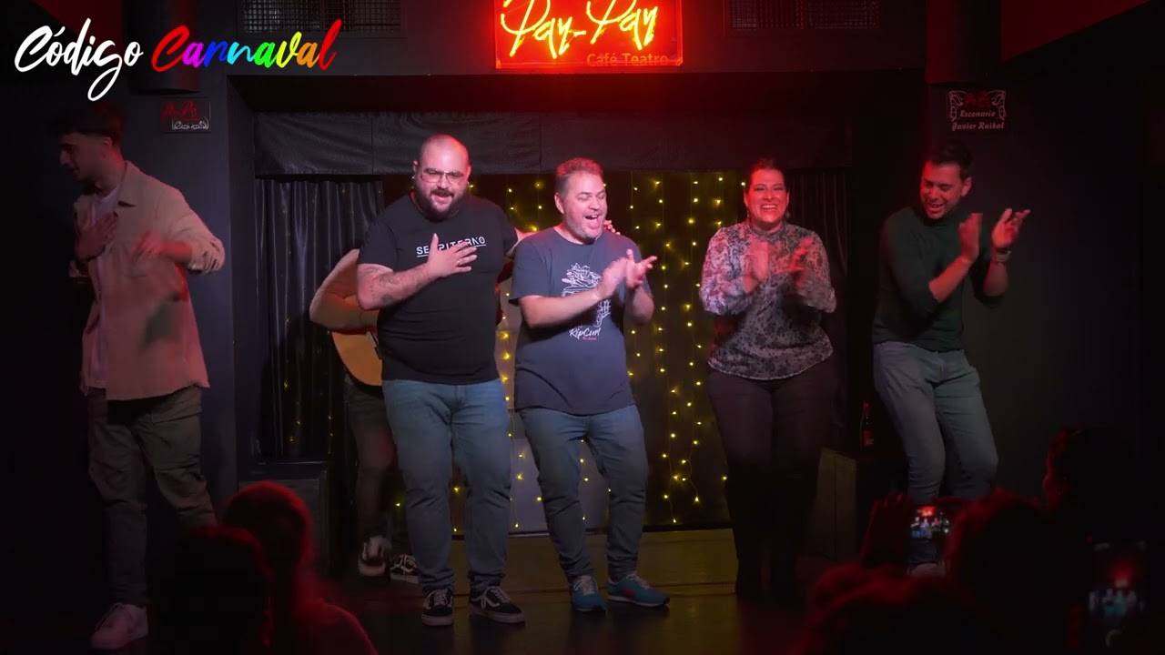 Final popurrí LOS GADIRITAS (2015) - Manolín, Jose Otero, Portela, Milián Oneto, Chicho y Kike