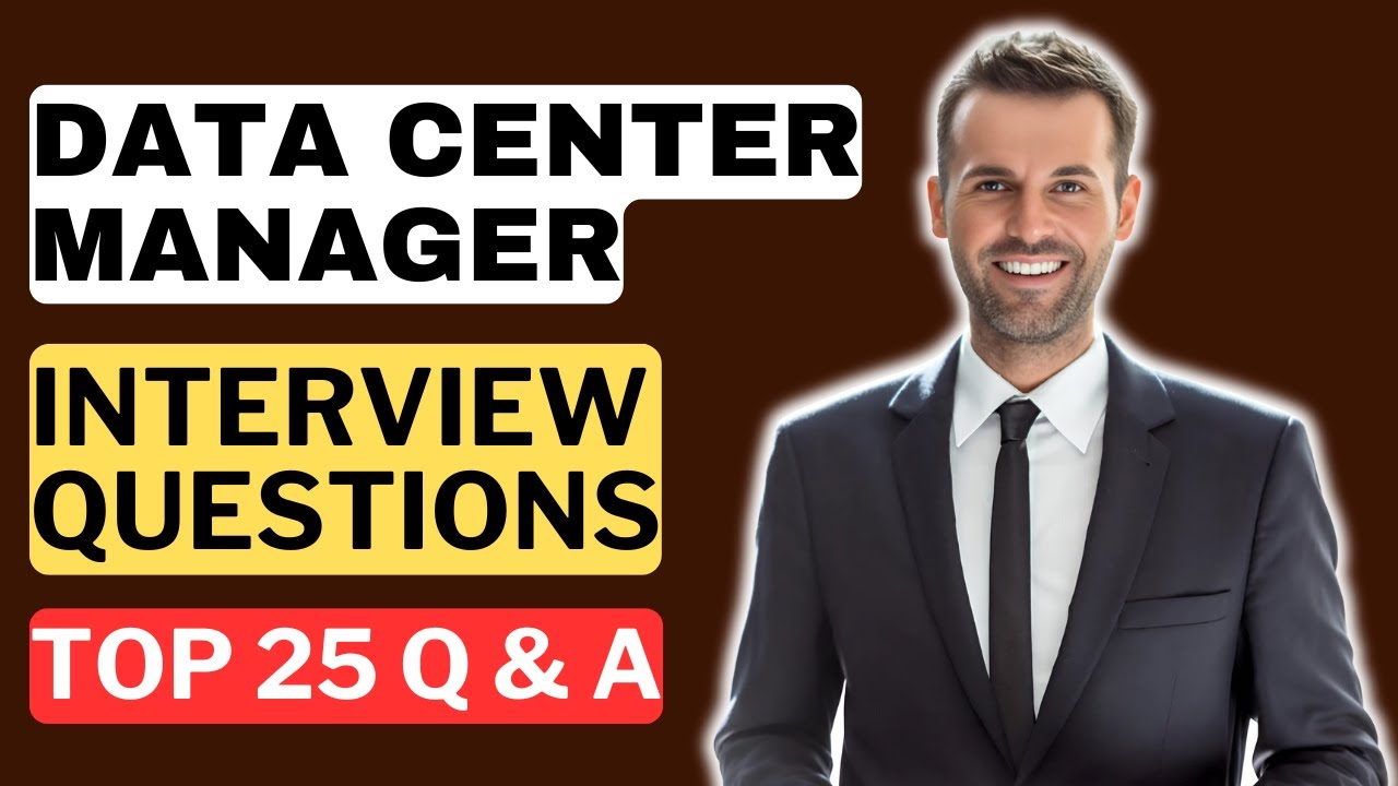 Data Center Manager Interview Questions and Answers | How to Pass a Data Center Manager Interview