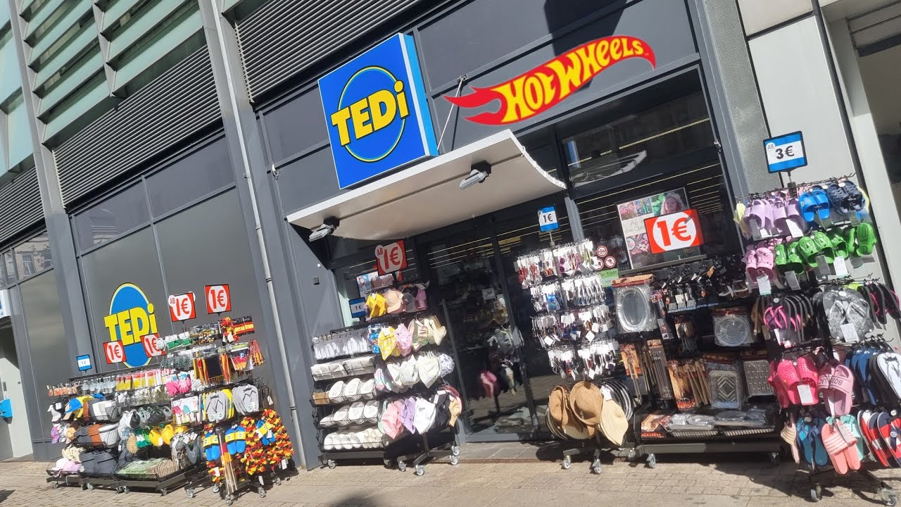 Let's check the Tedi in Germany F&uuml;rth for Hot Wheels Diecast Hunting in Europe!
