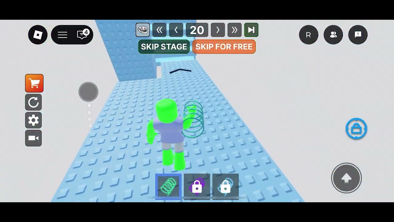 No win Obby Difficulty Effortless and Cakewalk stage 0-40