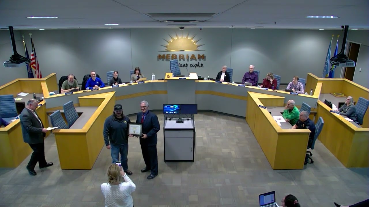 Merriam City Council Meeting: Jan. 12, 2026