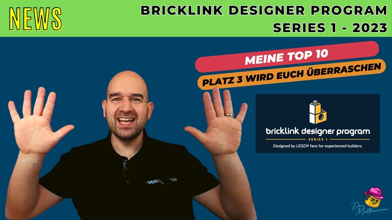 Platz 3 wird euch überraschen: Meine Top 10 aus dem Bricklink Designer Program Series 1 - 2023