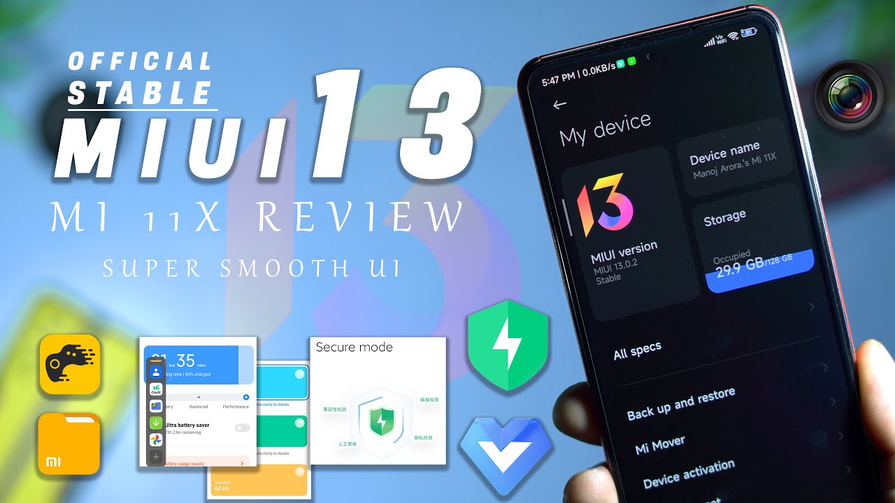 Here is First Look of MIUI 13 Stable Update, Better then MIUI 13 Beta ?? | Official MIUI 13.0.2 🔥