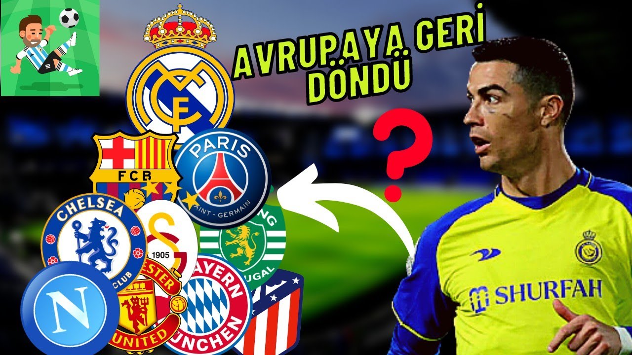 Cristiano Ronaldo Tekrardan Avrupa'ya Dönüyor | World Soccer Champs