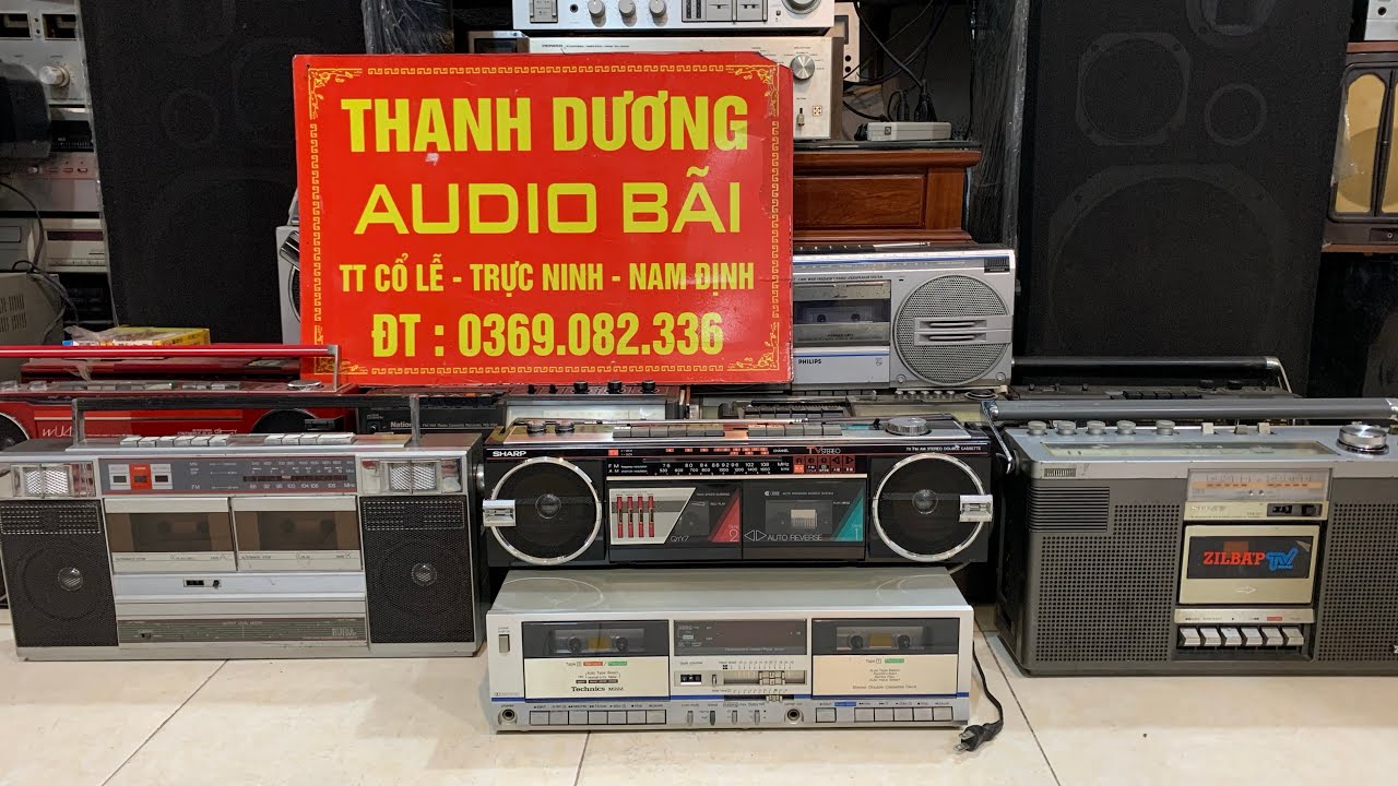 Đầu băng cassette Technics M-222 đài cassette bãi. Lh:0369082336