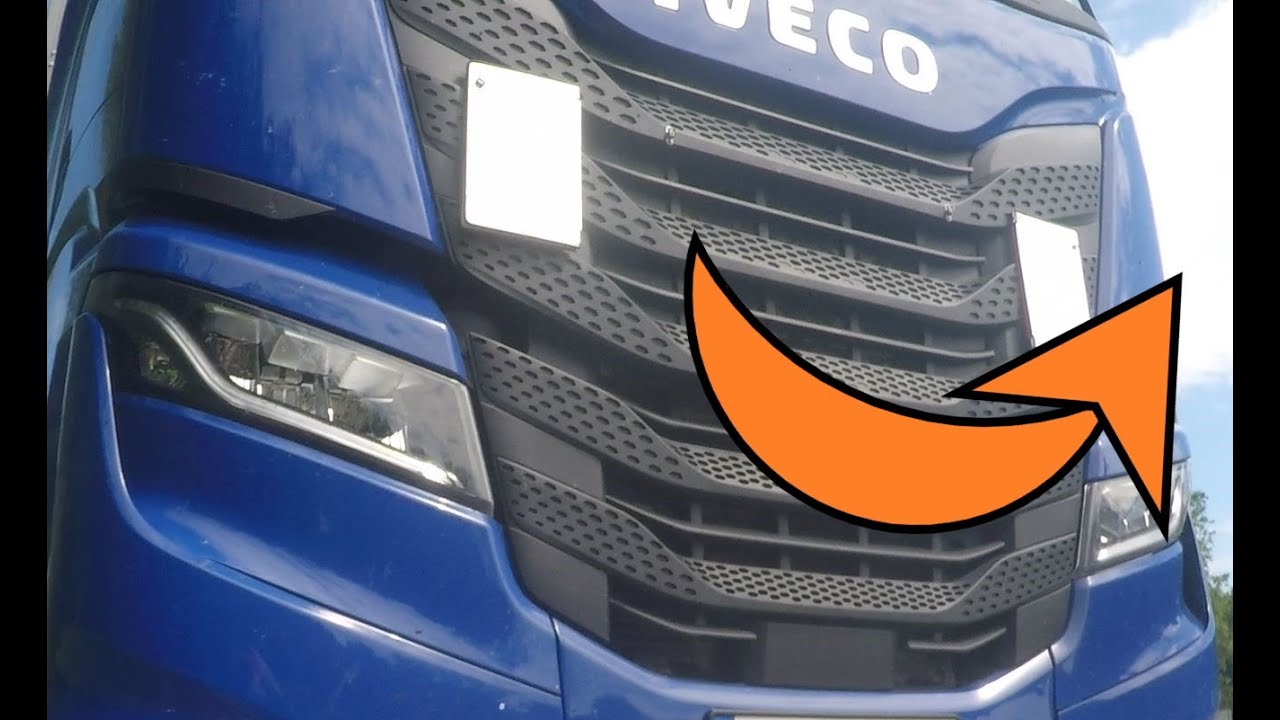 Nowe IVECO S-WAY - jak otworzyć maskę