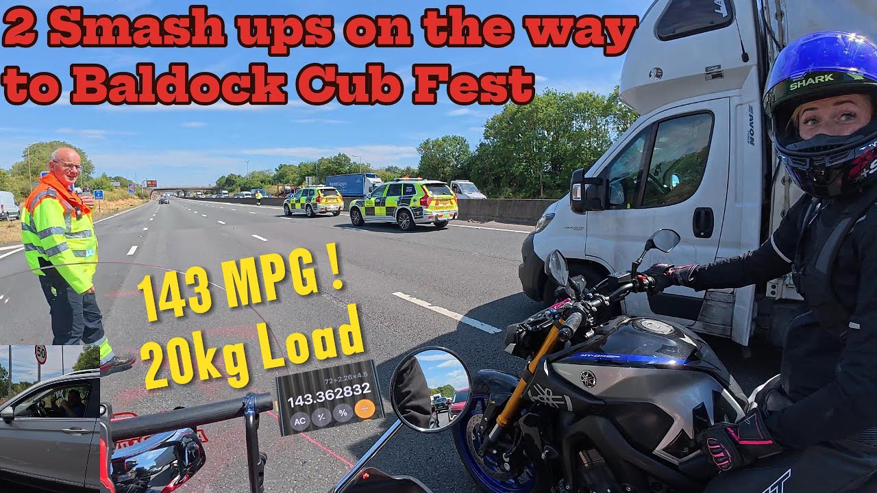 Honda Super Cub Ride to Baldock Cub Fest 2025 | UK Moto Vlog Adventure