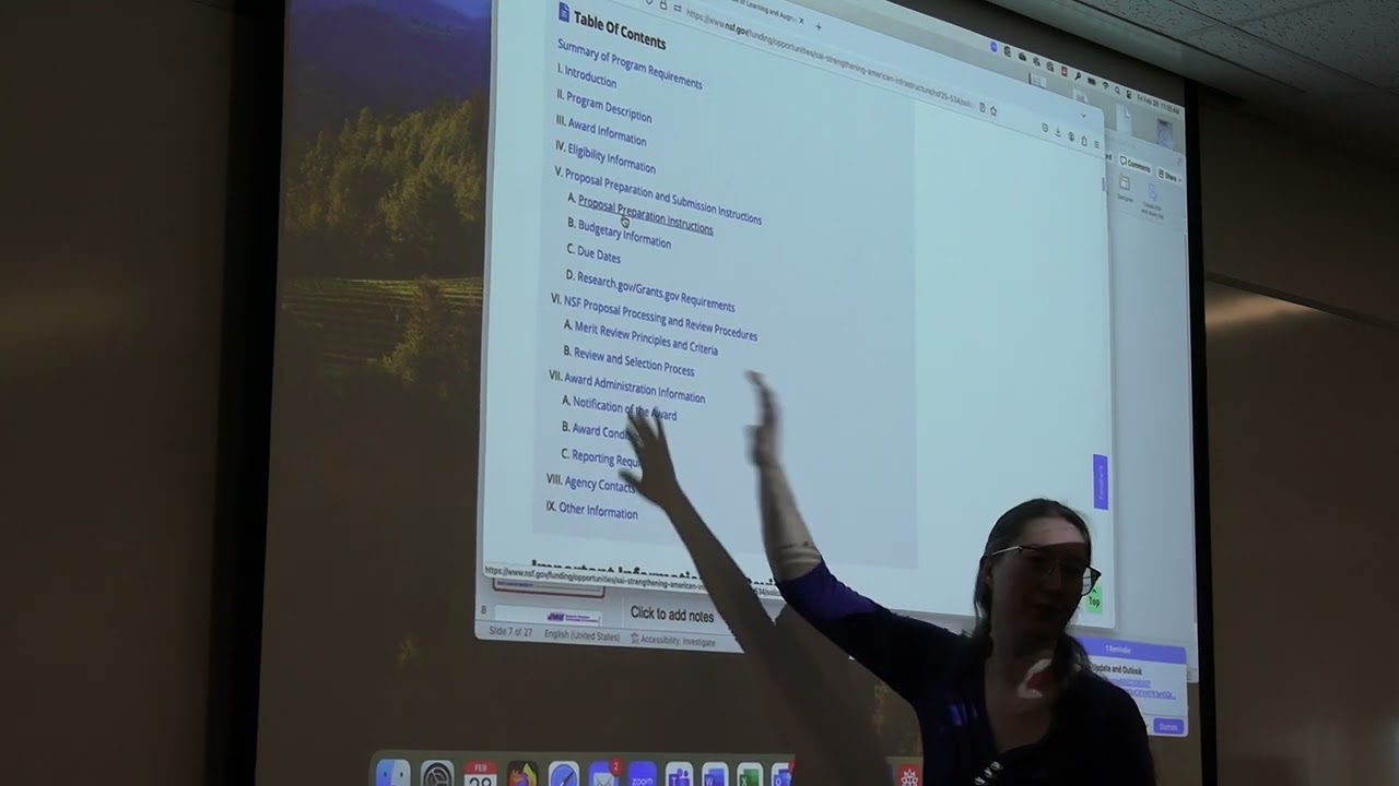 NSF Tips for a successful submission