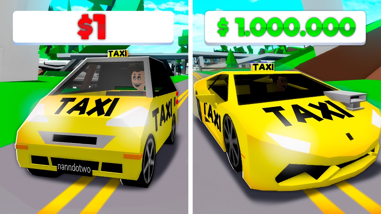 $1 to $1,000,000 TAXI in Brookhaven RP!
