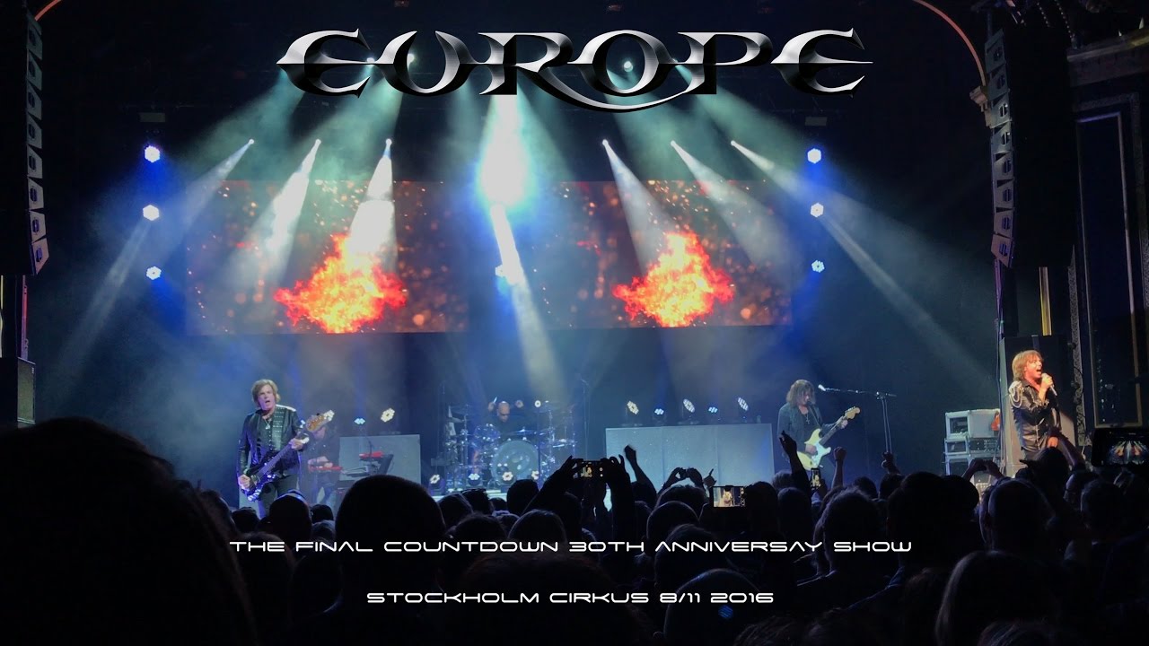EUROPE - WAR OF KINGS ENTIRE ALBUM LIVE 2016 (4K)