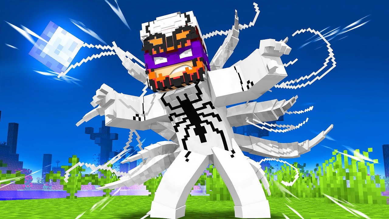 VIREI O ANTI-VENOM no MINECRAFT!! *symbionte mt forte* - Herois e Vilões