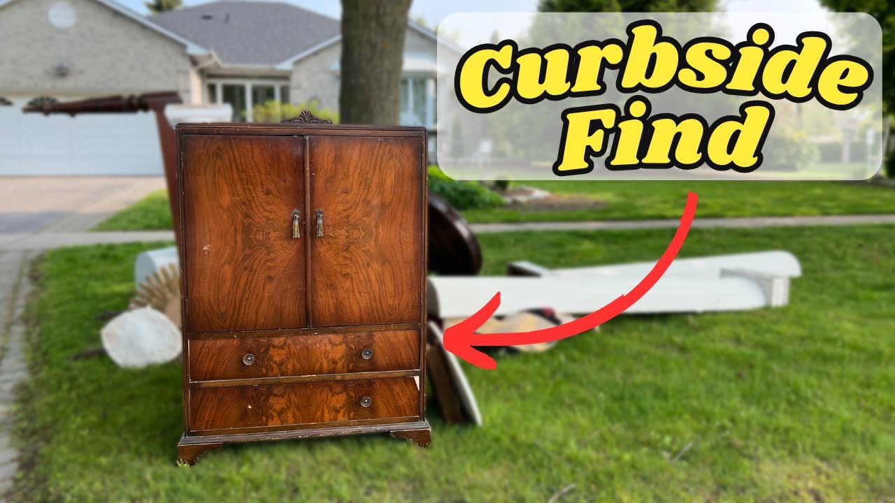 Curbside Find! VINTAGE RESTORATION