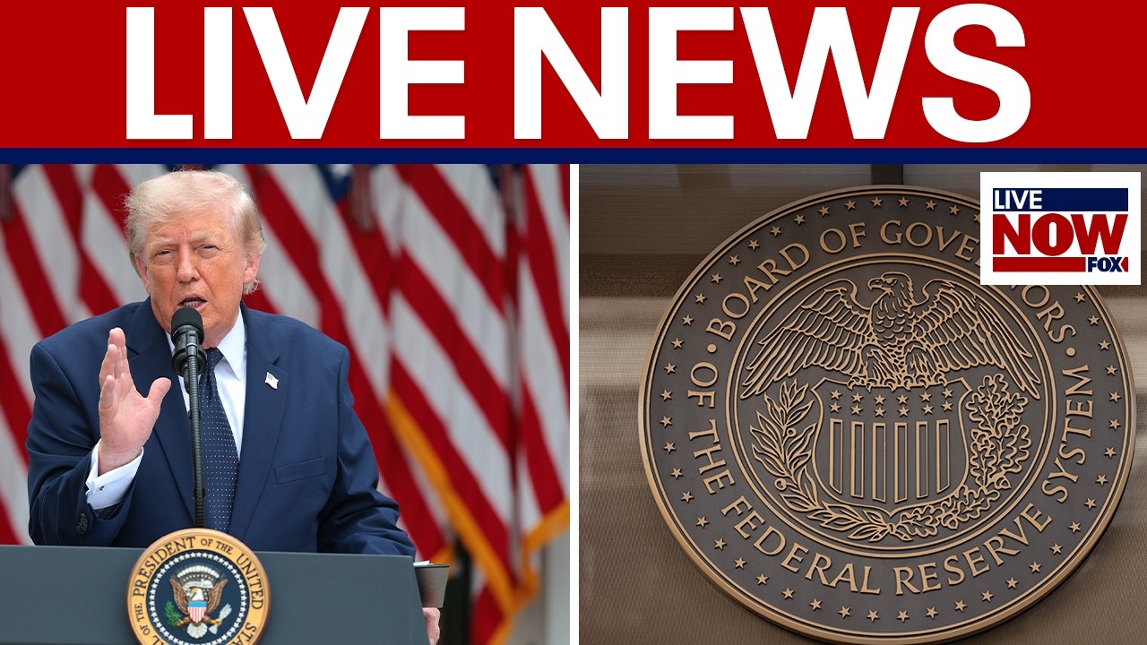 LIVE NEWS: Trump Rose Garden dinner, US-Iran war latest, Canada EU latest, Fed rate hikes & more