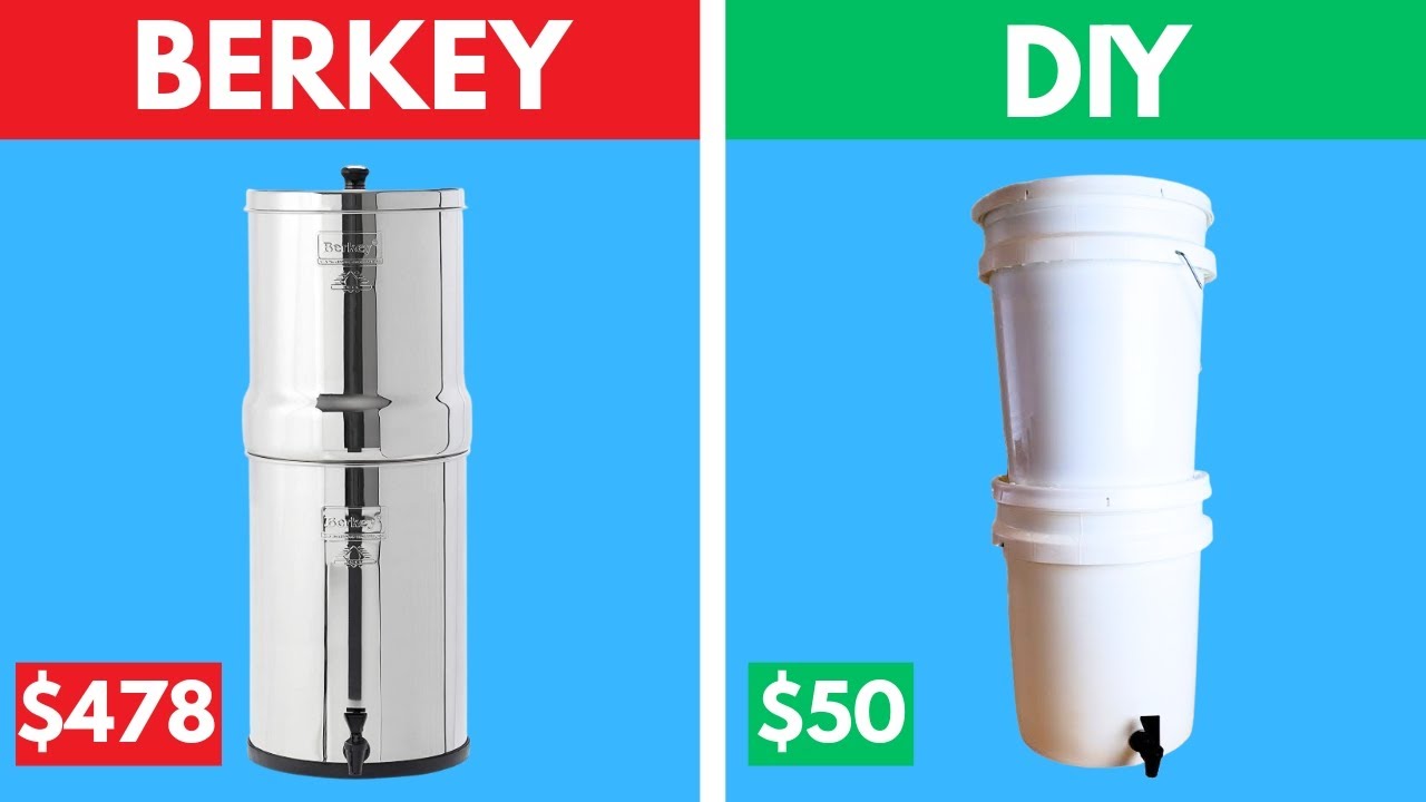 Как сделать недорогой фильтр для воды типа Berkey