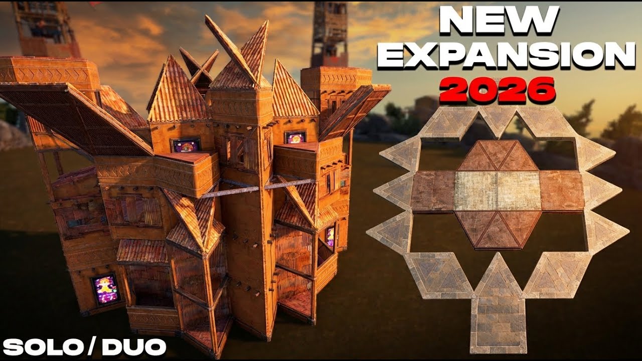 NEW 2x1 Expansion / Solo - Duo / Rust Base Design 2026