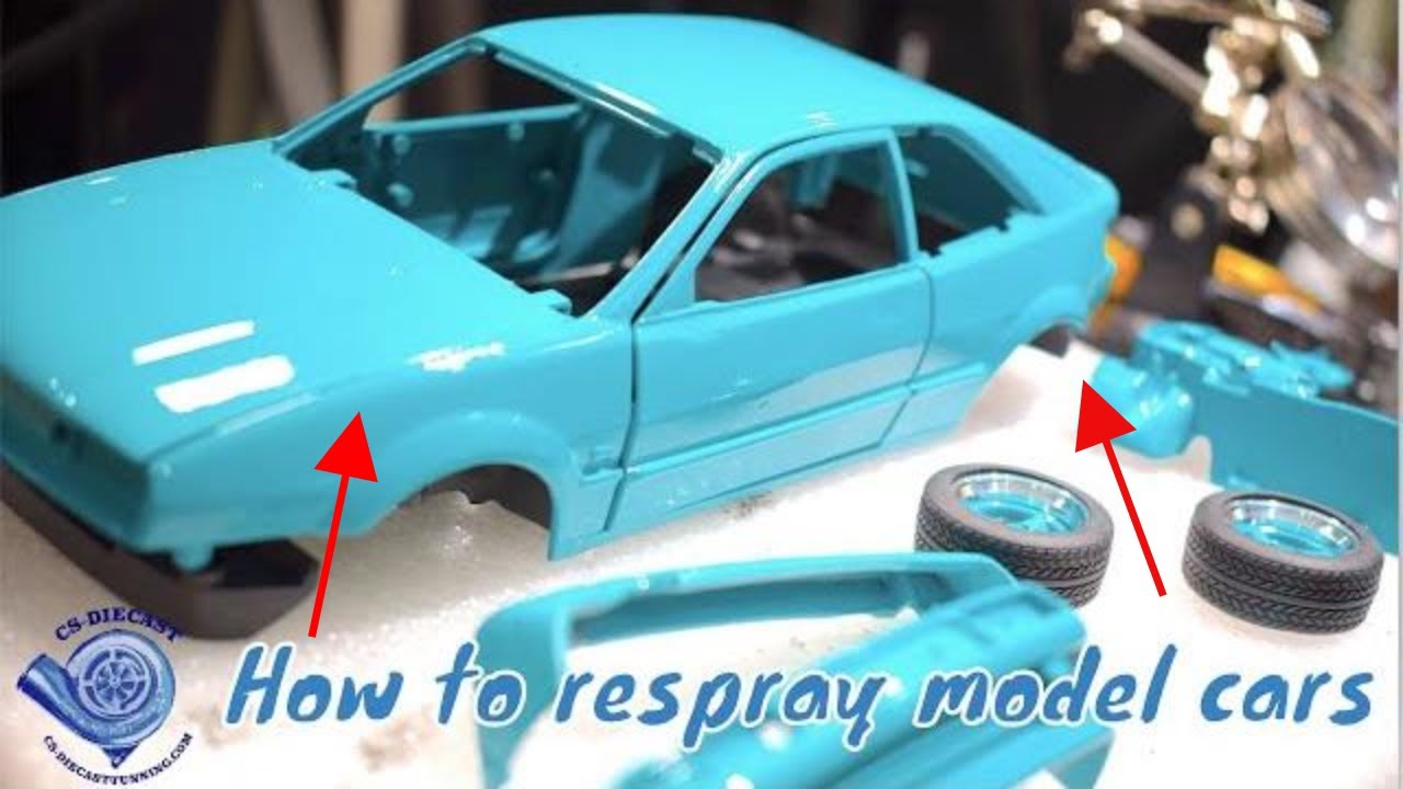 How to repaint diecast model cars 