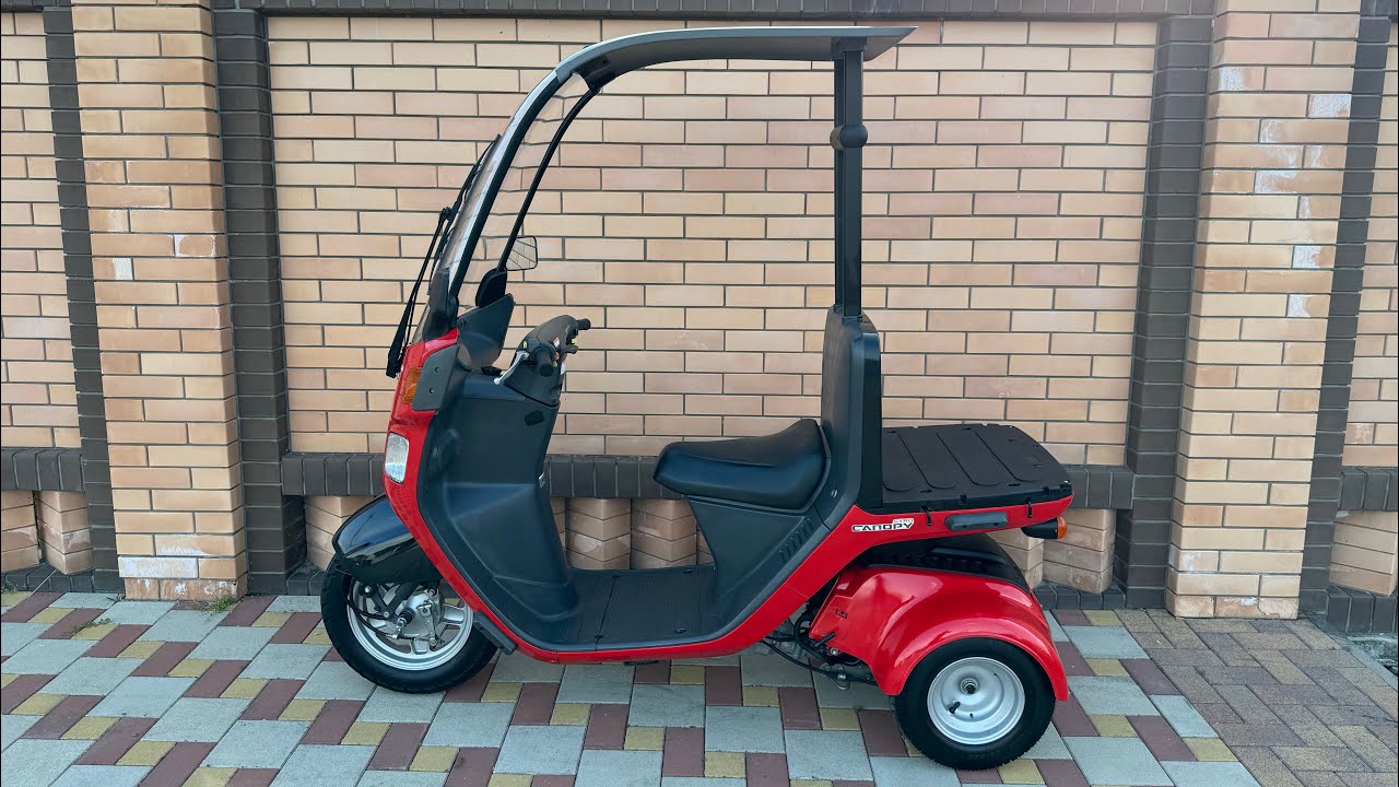 Honda Gyro Canopy TA03 Red Скутера из Японии &laquo;Скутер Гарант&raquo; Краснодар опт/розница