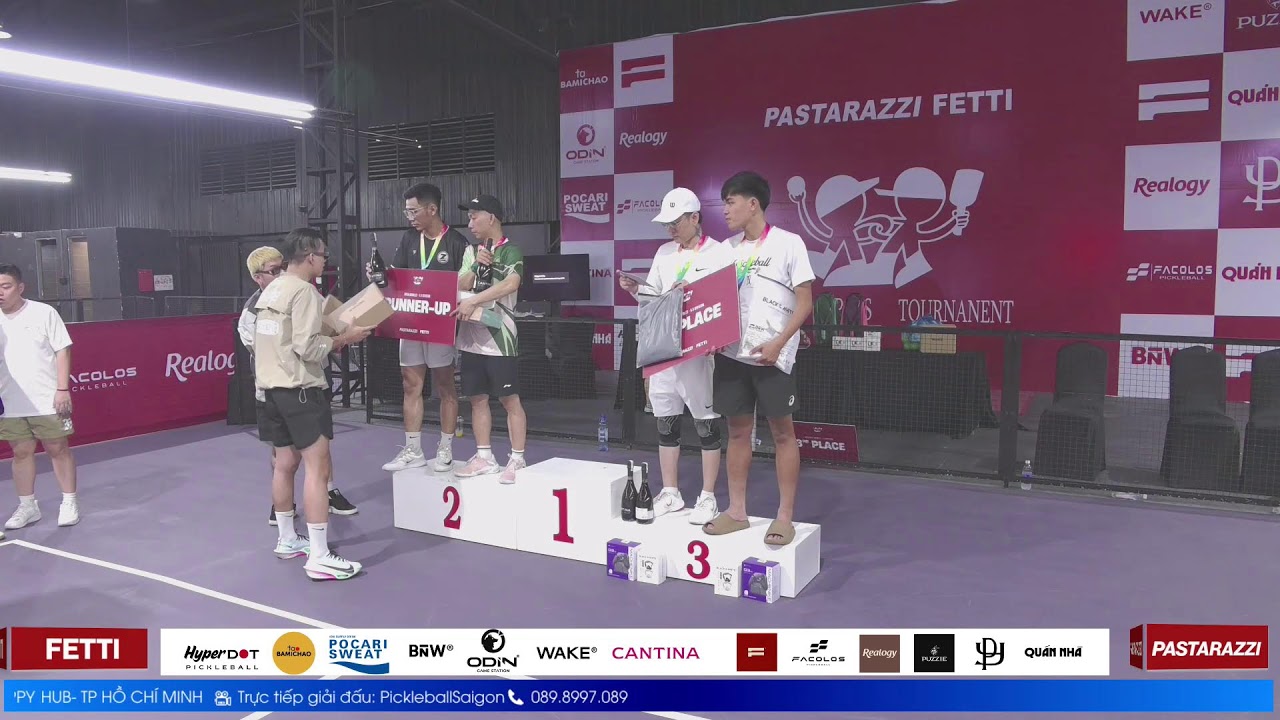 🏆PICKLE PALS TOURNAMENT 🔥 FETTI x PASTARAZZI