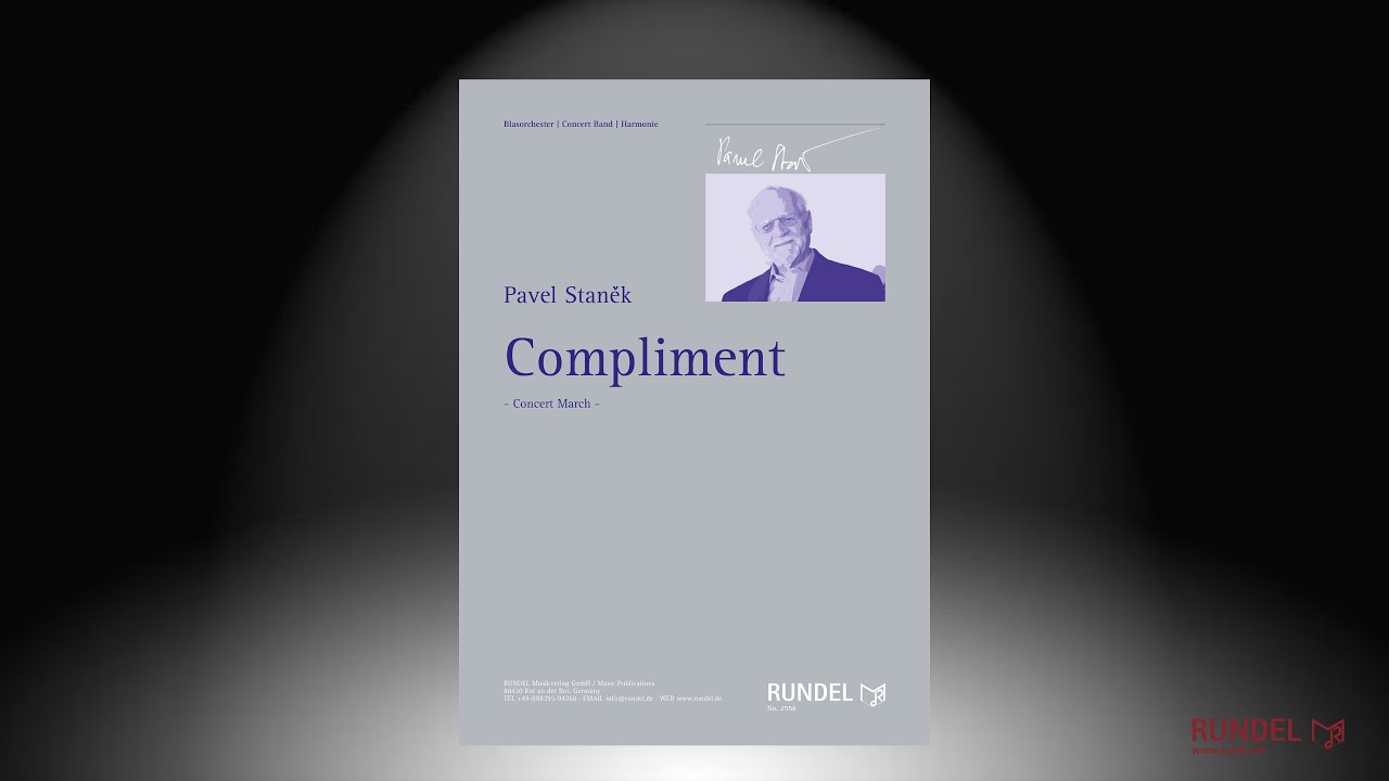 Compliment | Concert March &middot; Konzertmarsch | Pavel Staněk