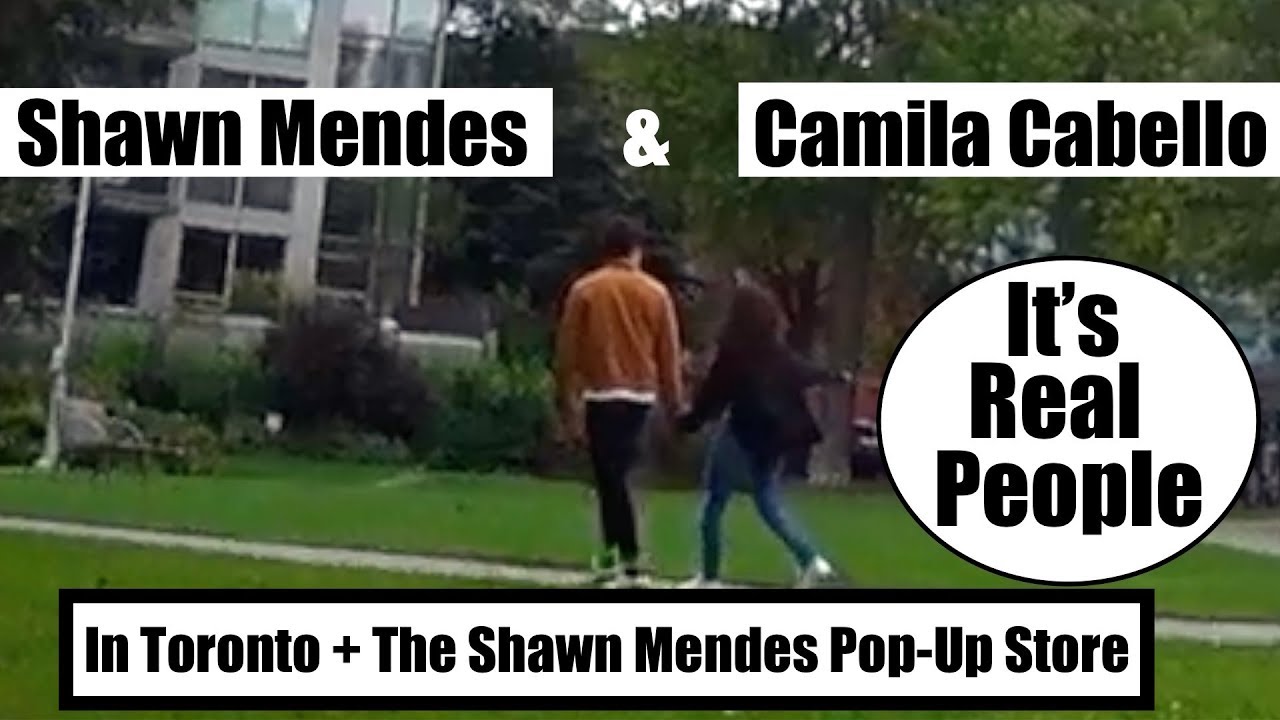 Shawn Mendes & Camila Cabello Walking Around Toronto (It’s over!). + The Shawn Mendes Pop Up Store