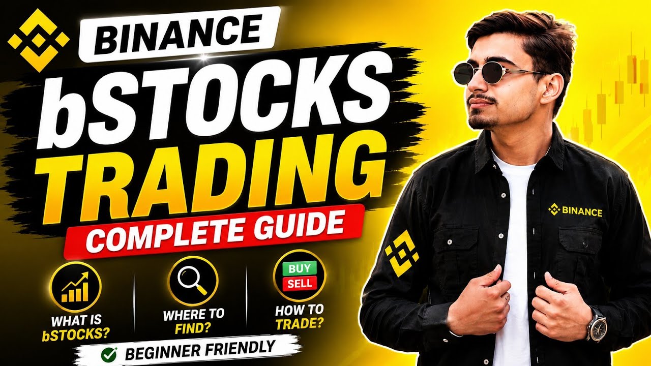 Binance bStocks Trading Full Guide | Complete Beginner Guide | How to Find & Trade On bStocks💛