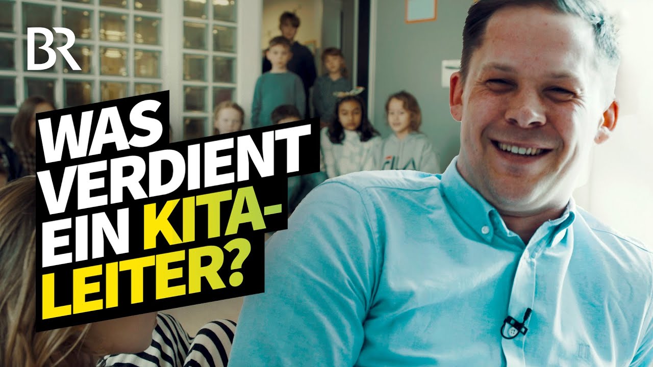 Manager im Kindergarten: So viel verdient ein Kita-Leiter | Lohnt sich das? BR