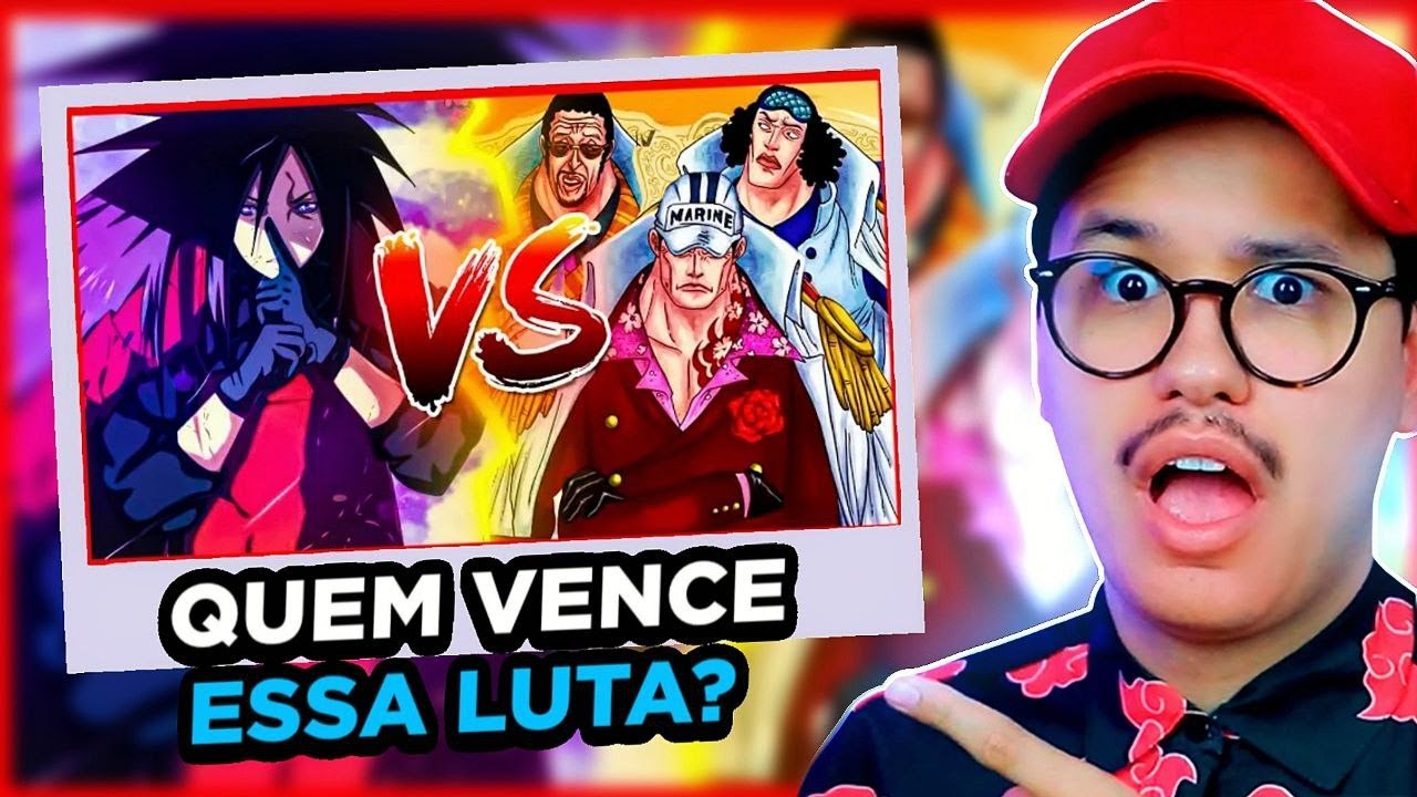 QUEM VENCERIA? REACT MADARA VS ALMIRANTES | Ei Nerd