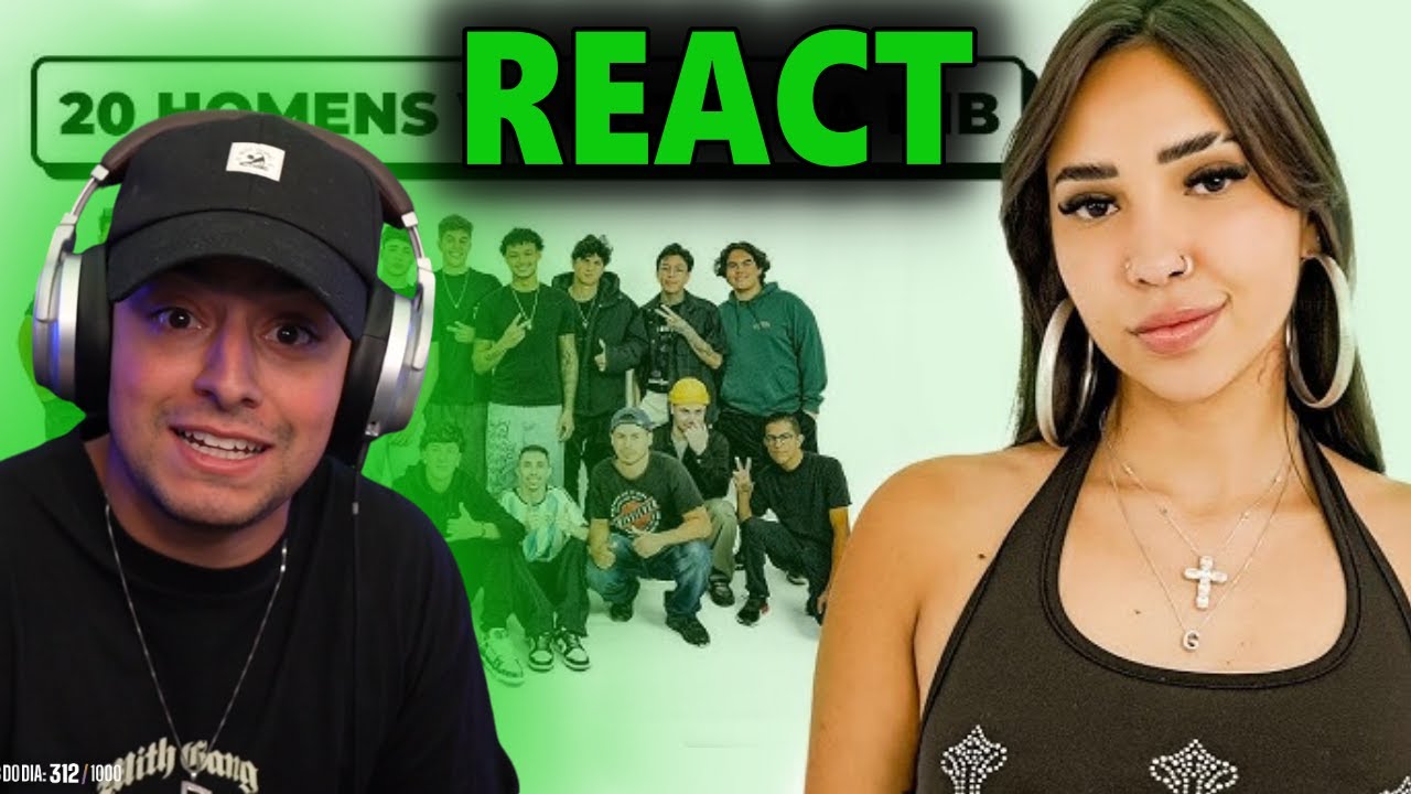 CORINGA REAGINDO A 20 HOMENS vs GIOVANA DIB