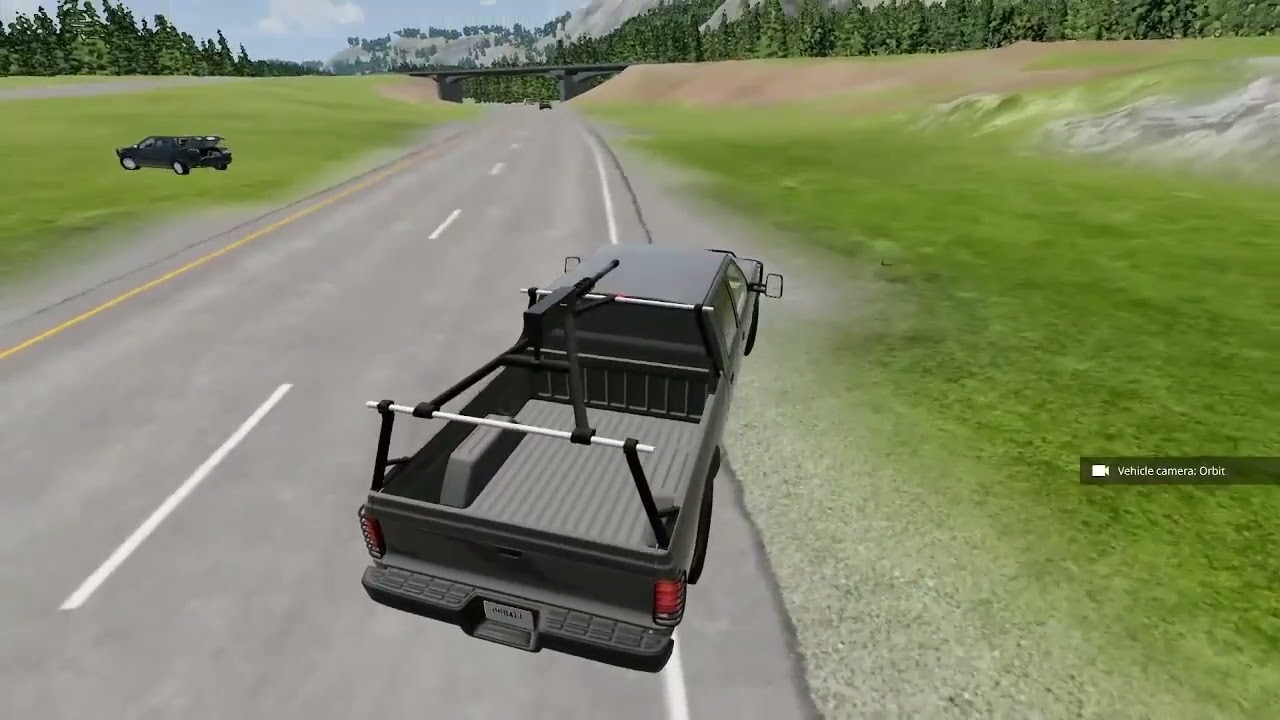 The universal machine gun is my favorite beamng mod