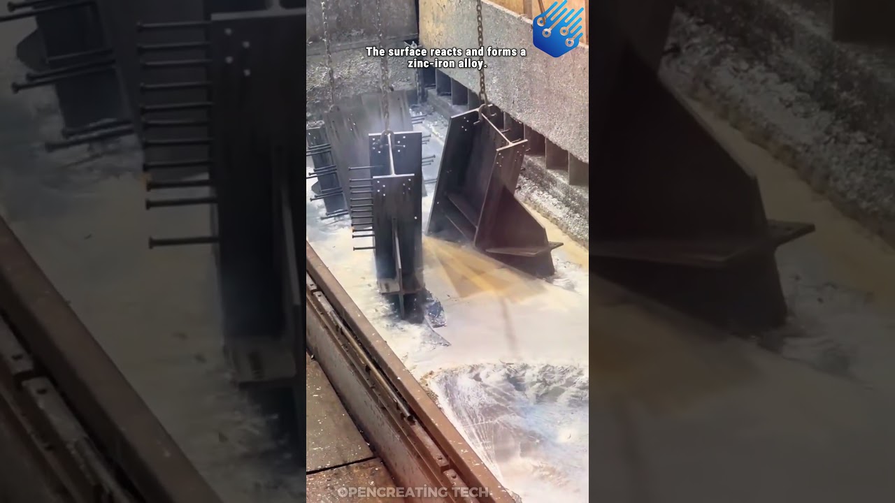 Massive Hot-Dip Galvanizing Line | Steel Zinc Coating Process in Action