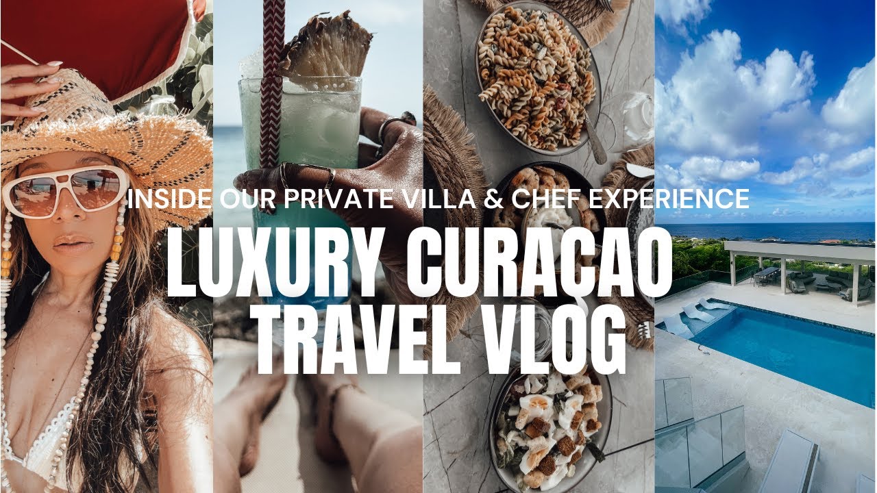 Curaçao Travel Vlog 🌴 Luxury Villa & Private Chef 🍹 Villa Tour 👀 What To Do In Willemstad