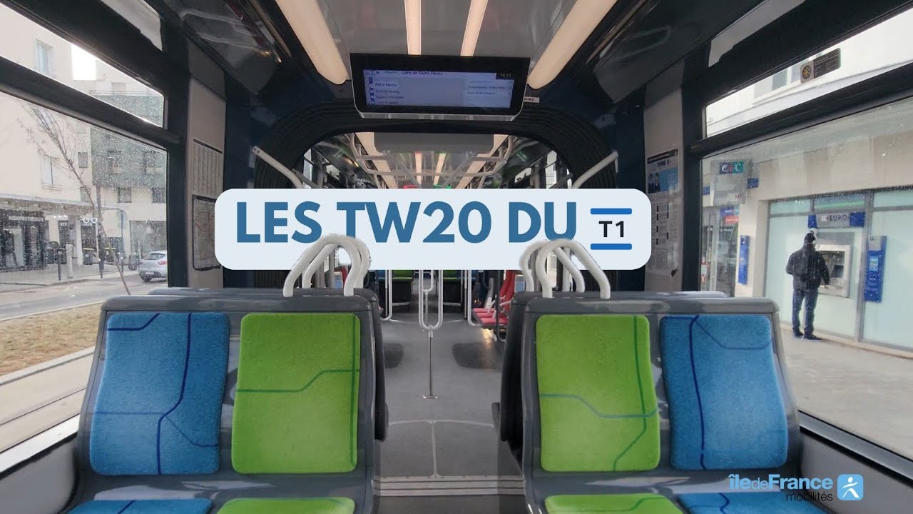 Les TW20  du T1 #idfmobilités #tram #idfm #ratp #train #trainspotting #tramwayt1 #tramway 