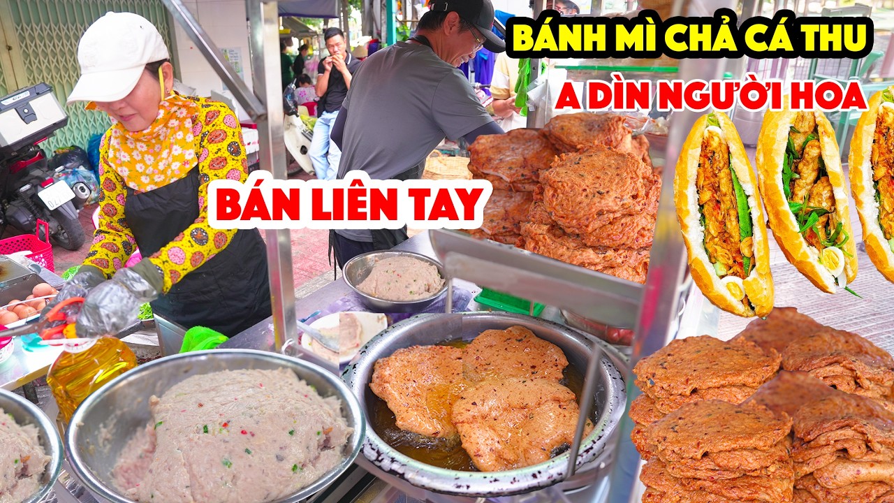 Hai Chị Em Người Quảng Đông Bán Bánh Mì Chả Cá Thu Nóng Siêu Ngon Khu Người Hoa Ở Sài Gòn