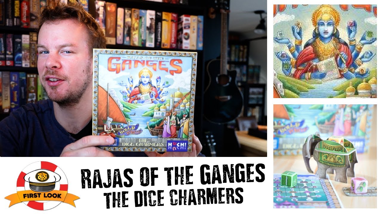 Rajas of the Ganges: The Dice Charmers 🎲 Doppelt so Roll & Write?!