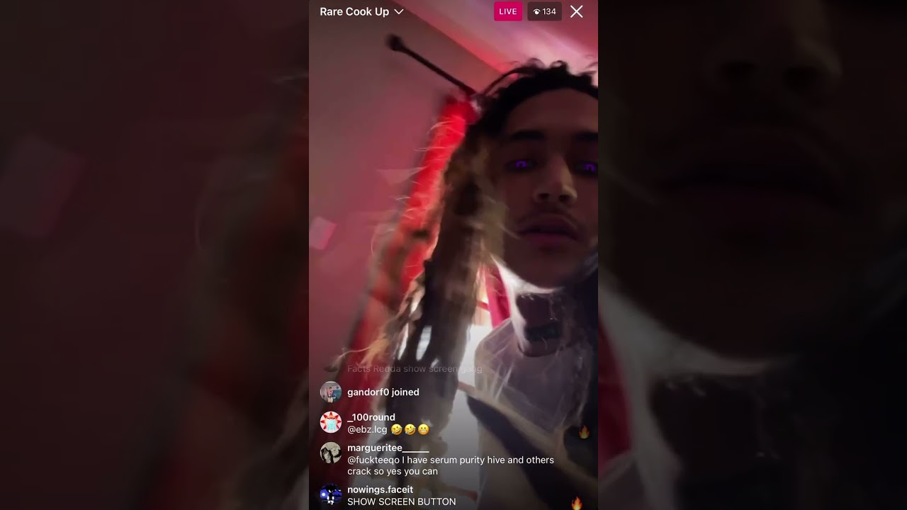 Redda Darko - RARE cook up on IG Live 🔥🔮💫 [7/29]