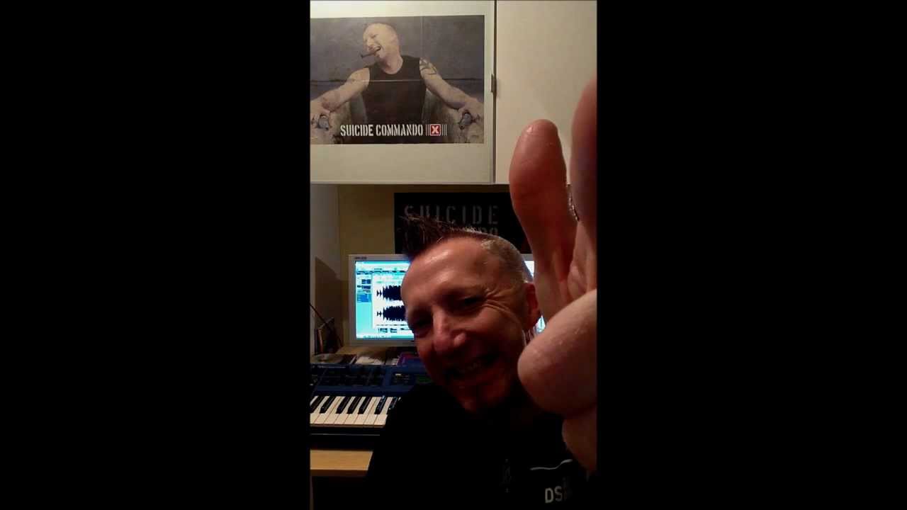 Johan van Roy (SUICIDE COMMANDO) greets Russian Fans!