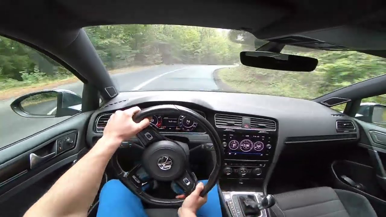 GOLF R TEST DRIVE & DRIFT??
